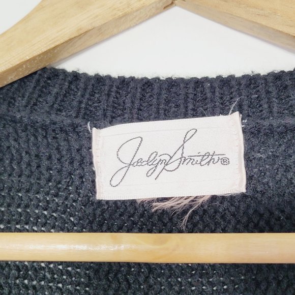 Jaclyn Smith Vintage Button Front Cardigan Sweater Retro Oversize Loose Fit 80's - Picture 6 of 10